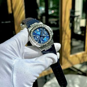 Đồng Hồ Patek Philippe Nautilus 5740G Rep 11 Cao Cấp Đính Đá Mặt Xanh Xưởng TWS 40mm (5)