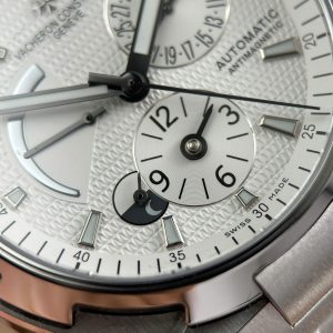 Đồng Hồ Vacheron Constantin Overseas Dual Time 47450 Màu Trắng Rep Cao Cấp Xưởng 9F 42mm (2)