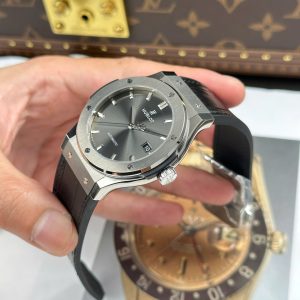 Hublot Classic Fusion Titanium Chế Tác Màu Xám Trọng Lượng 84 Gram Nhà Máy JJZ 42mm (2)