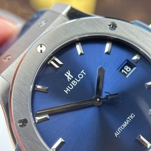 Hublot Classic Fusion Titanium Rep 11 Màu Xanh Dương Trọng Lượng 84 Gram Nhà Máy JJZ 42mm (2)