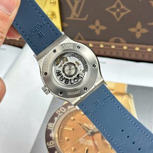 Hublot Classic Fusion Titanium Rep 11 Màu Xanh Dương Trọng Lượng 84 Gram Nhà Máy JJZ 42mm (2)