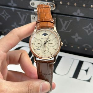 Jaeger LeCoultre Master Ultrathin Perpetual Calendar Rep 11 Mạ Vàng Hồng Máy Cơ Tự Động Xưởng VR 39mm (2)