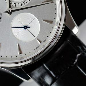 Jaeger LeCoultre Rep Cao Cấp Master Ultra Thin Power Reserve Mặt Bạc Dây Da Xưởng ZF 39mm (2)