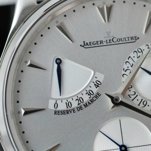 Jaeger LeCoultre Rep Cao Cấp Master Ultra Thin Power Reserve Mặt Bạc Dây Da Xưởng ZF 39mm (2)