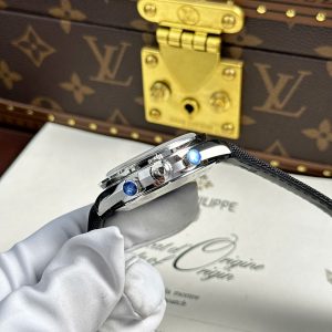 Omega Speedmaster Apollo 13 Silver Snoopy Dây Vải Nato Rep Cao Cấp Xưởng OM 42mm (2)