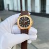 Patek Philippe Aquanaut 5167 Mặt Nâu Rep 11 Mạ Vàng Hồng Máy Khắc Nhà Máy BBF 40mm (2)