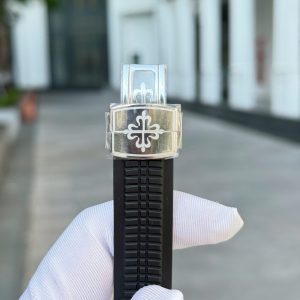 Patek Philippe Aquanaut 5167 Replica 11 Mặt Xám Dây Cao Su Máy Khắc Nhà Máy BBF 40mm (2)