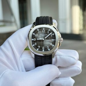 Patek Philippe Aquanaut 5167 Replica 11 Mặt Xám Dây Cao Su Máy Khắc Nhà Máy BBF 40mm (2)
