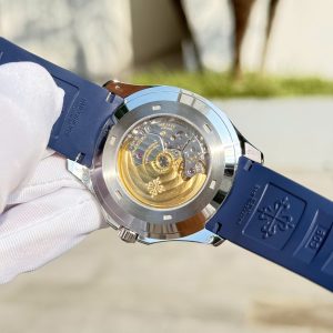 Patek Philippe Aquanaut 5168 Replica 11 Mặt Xanh Blue Dây Cao Su Máy Khắc Nhà Máy BBF 42,2mm (2)