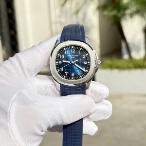 Patek Philippe Aquanaut 5168 Replica 11 Mặt Xanh Blue Dây Cao Su Máy Khắc Nhà Máy BBF 42,2mm (2)
