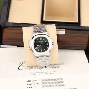 Patek Philippe Nautilus 5711 Chế Tác Mặt Xanh Lá Cây Máy Khắc Nhà Máy BBF 40mm (11)