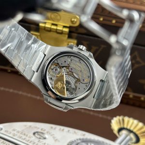 Patek Philippe Nautilus 5712 Replica 1 1 Mặt Xanh Dương Dây Kim Loại Xưởng PPF V3 40mm (2)