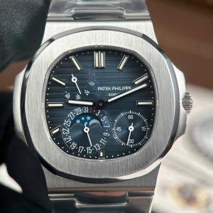 Patek Philippe Nautilus 5712 Replica 1 1 Mặt Xanh Dương Dây Kim Loại Xưởng PPF V3 40mm (2)