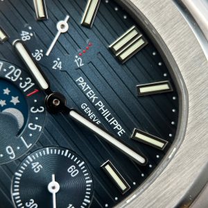 Patek Philippe Nautilus 5712 Replica 1 1 Mặt Xanh Dương Dây Kim Loại Xưởng PPF V3 40mm (2)