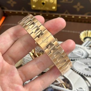 Patek Philippe Nautilus 5712R Rep Cao Cấp Mặt Nâu Dây Kim Loại Nhà Máy PPF V3 40mm (2)