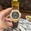 Patek Philippe Nautilus 5712R Replica 11 Mặt Xám Dây Da Nhà Máy PPF V3 40mm (2)