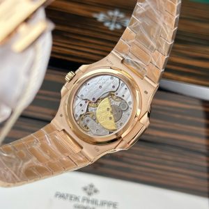Patek Philippe Nautilus 5712R Replica 11 Mặt Xám Dây Kim Loại Nhà Máy PPF V3 40mm (2)