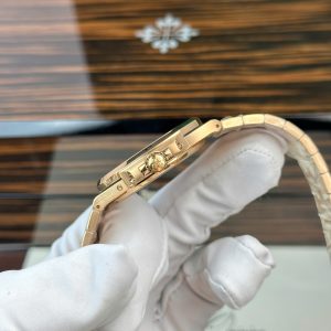 Patek Philippe Nautilus 5712R Replica 11 Mặt Xám Dây Kim Loại Nhà Máy PPF V3 40mm (2)