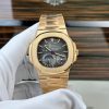 Patek Philippe Nautilus 5712R Replica 11 Mặt Xám Dây Kim Loại Nhà Máy PPF V3 40mm (2)
