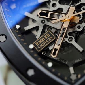 Richard Mille RM035 Americas Toro Chế Tác Vỏ Gốm Đen Dây Cao Su Nhà Máy ZF 40x48mm (2)