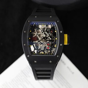 Richard Mille RM035 Americas Toro Rep Cao Cấp Vỏ Gốm Đen Dây Cao Su Nhà Máy ZF 40x48mm (2)