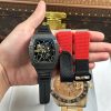 Richard Mille RM35-01 Rafael Nadal Vỏ Carbon NTPT Dây Cao Su Đen Rep Cao Cấp Xưởng ZF 49,9x43mm (2)