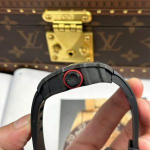 Richard Mille RM35-01 Rafael Nadal Vỏ Carbon NTPT Dây Cao Su Đen Rep Cao Cấp Xưởng ZF 49,9x43mm (2)