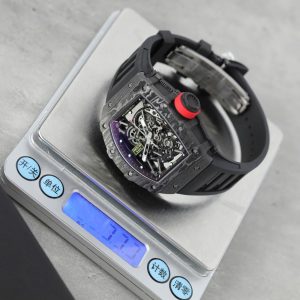 Richard Mille RM35-02 Màu Đen Chế Tác Vỏ Carbon Siêu Nhẹ 77 Grams Xưởng ZF 44mm (1)