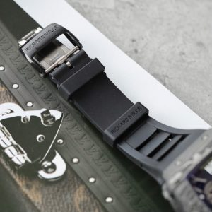 Richard Mille RM35-02 Màu Đen Chế Tác Vỏ Carbon Siêu Nhẹ 77 Grams Xưởng ZF 44mm (1)