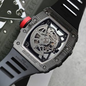 Richard Mille RM35-02 Màu Đen Chế Tác Vỏ Carbon Siêu Nhẹ 77 Grams Xưởng ZF 44mm (1)
