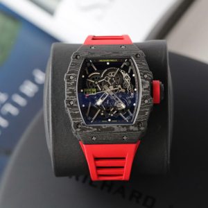 Richard Mille RM35-02 Màu Đỏ Replica 11 Vỏ Carbon Siêu Nhẹ 77 Grams Xưởng ZF 44mm (2)