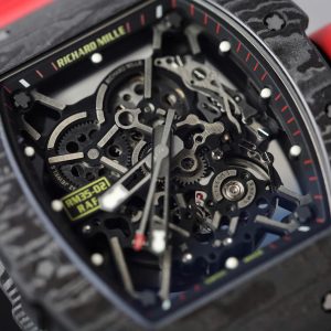 Richard Mille RM35-02 Màu Đỏ Replica 11 Vỏ Carbon Siêu Nhẹ 77 Grams Xưởng ZF 44mm (2)