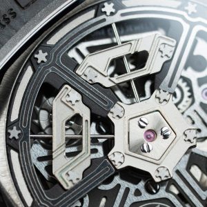 Richard Mille RM65-01 Rep 11 Vỏ Carbon Dây Cao Su Màu Đen 44.5×49 (1)