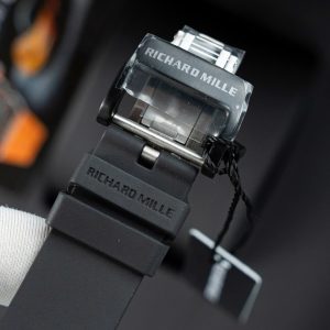 Richard Mille RM65-01 Rep 11 Vỏ Carbon Dây Cao Su Màu Đen 44.5×49 (1)