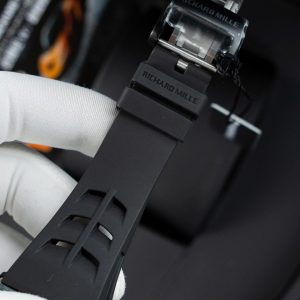 Richard Mille RM65-01 Rep 11 Vỏ Carbon Dây Cao Su Màu Đen 44.5×49 (1)