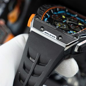 Richard Mille RM65-01 Rep 11 Vỏ Carbon Dây Cao Su Màu Đen 44.5×49 (1)