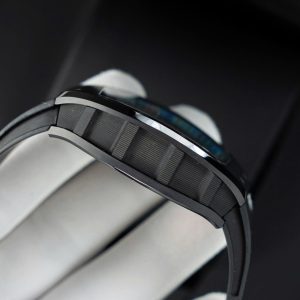 Richard Mille Replica 11 RM68-01 Cyril Kongo Vỏ Gốm Đen Dây Cao Su 45mm (2)