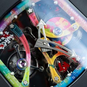 Richard Mille Replica 11 RM68-01 Cyril Kongo Vỏ Gốm Đen Dây Cao Su 45mm (2)