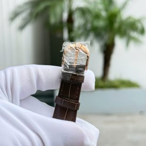 Rolex Cellini 50515 Replica 11 Nam Mặt Trắng Bọc Vàng Hồng 39mm (2)