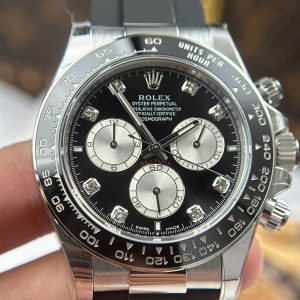 Rolex Cosmograph Daytona 126519LN Replica 11 Mặt Đen Máy Cơ Thụy Sỹ Xưởng Clean 40mm (2)