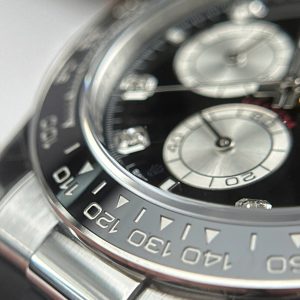 Rolex Cosmograph Daytona 126519LN Replica 11 Mặt Đen Máy Cơ Thụy Sỹ Xưởng Clean 40mm (2)