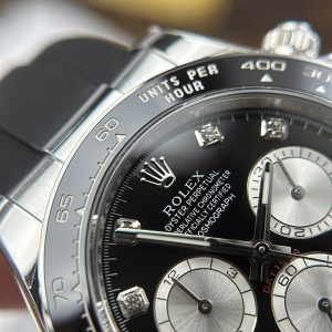 Rolex Cosmograph Daytona 126519LN Replica 11 Mặt Đen Máy Cơ Thụy Sỹ Xưởng Clean 40mm (2)