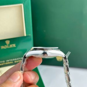 Rolex Explorer 124270 Replica 11 Mặt Đen Dây Kim Loại Nhà Máy Clean 36mm (2)