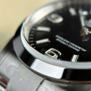 Rolex Explorer 124270 Replica 11 Mặt Đen Dây Kim Loại Nhà Máy Clean 36mm (2)