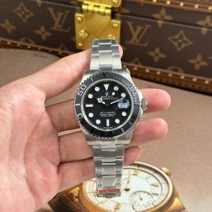 Rolex Yacht-Master Titanium 226627 Replica 11 Mặt Đen Máy Cơ Thụy Sỹ Nhà Máy VS 42mm (2)