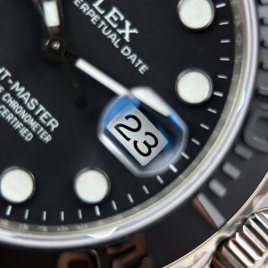 Rolex Yacht-Master Titanium 226627 Replica 11 Mặt Đen Máy Cơ Thụy Sỹ Nhà Máy VS 42mm (2)