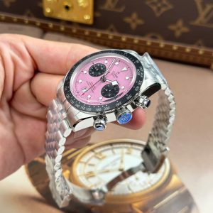 Tudor Black Bay Chronograph Mặt Hồng Máy Cơ Thụy Sỹ Chế Tác Xưởng ZF 41mm (2)