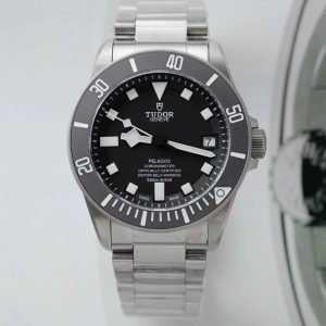Tudor Pelagos 25600TN Chế Tác Mặt Đen Dây Kim Loại Nhà Máy VS 42mm (2)