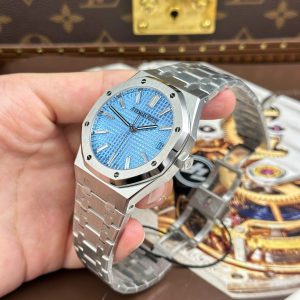Audemars Piguet Replica 11 Royal Oak 15510BC Mặt Xanh Băng Máy Cơ Thụy Sỹ Xưởng ZF 41mm (2)
