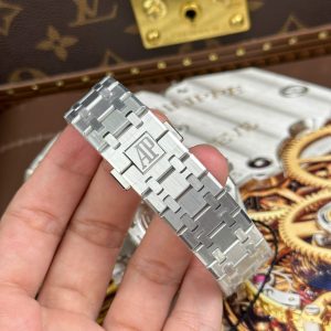 Audemars Piguet Replica 11 Royal Oak 15510BC Mặt Xanh Băng Máy Cơ Thụy Sỹ Xưởng ZF 41mm (2)